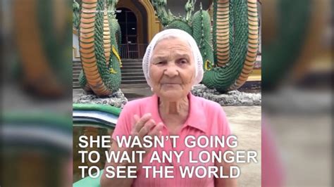meet the 89 year old grandma traveling the world youtube