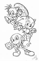 Sonic Coloring Pages Hedgehog Colouring Kids Blur Ecto Extra Blue sketch template