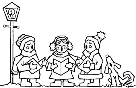christmas carol coloring pages coloring home