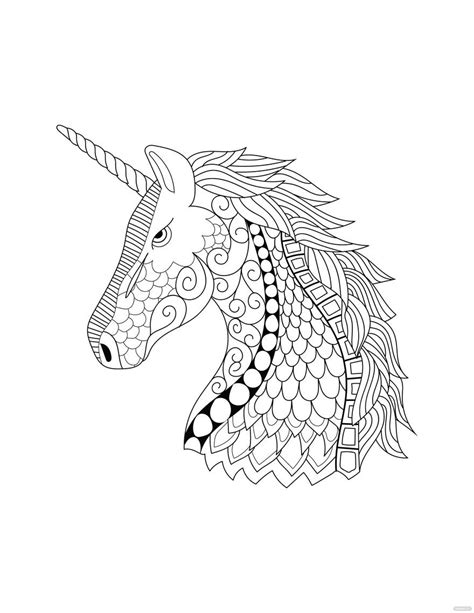 unicorn coloring pages printable image