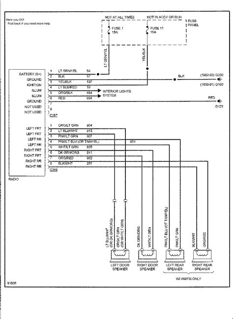 ford ranger radio wiring diagrams qa