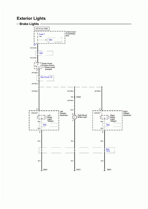 brake lights wiring diagram wiring diagram