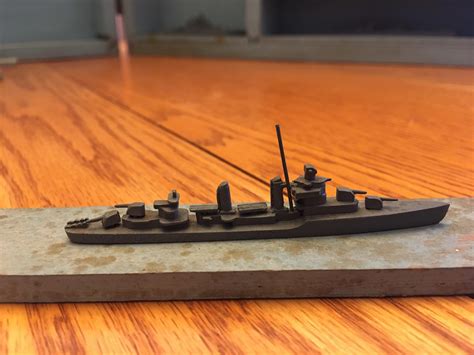 livermore class dd part    usn training miniatures collection