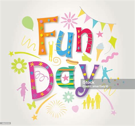 fun day stock vector art  images    istock