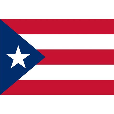 Puerto Rico Territory Nylon Flag Stars And Stripes The