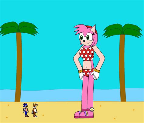 amy the giant beach gal by eli j brony on deviantart