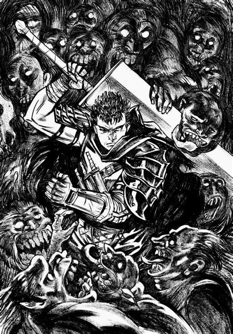 guts berserk fight ファイト berserk kentaro miura manga