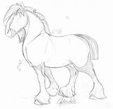 Clydesdale Sketch Deviantart Horse Drawing Taa Pages Sketches Horses Drawings Colouring Anatomy Cute Visit Disney Animal sketch template