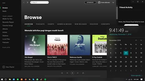 browse this page does not exist or an error occur the spotify