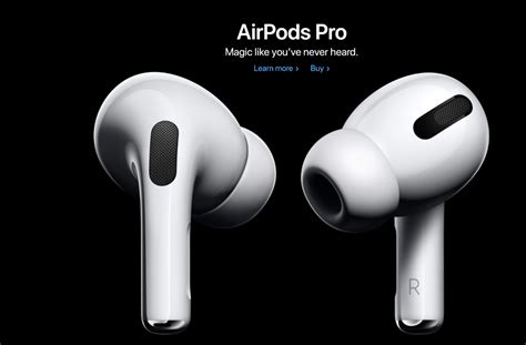 air pods pro launch  active noise cancellation   unique design   price