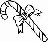 Cane Candy Drawing Christmas Easy Drawings sketch template