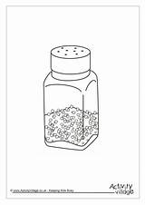 Colouring Salt Pages Flour Colour Food Sugar Word Become Member Log Activityvillage sketch template