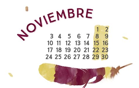milowcostblog imprimible calendario noviembre