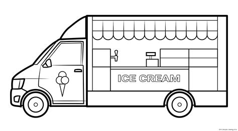 food truck coloring page super coloring    draw giant hot dog