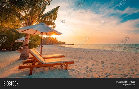 perfect beach scene image photo  trial bigstock