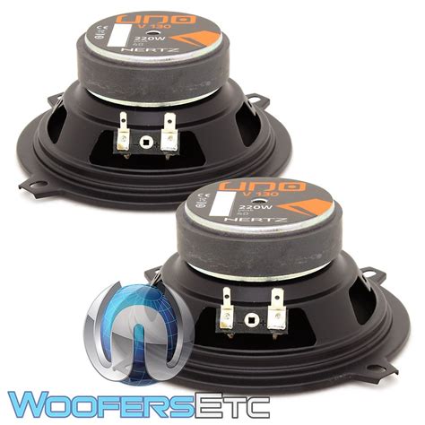 hertz    rms   uno component speakers system