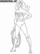 Wonder Drawingforall Wonderwoman Ayvazyan Stepan sketch template