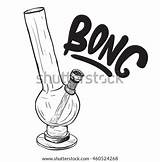 Bong sketch template