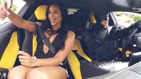 batman lamborghini uber prank youtube