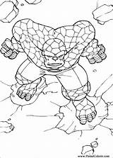 Fantastiques Fantastico Quarteto Coloriage Pintar Coisa Chose Fantastici Spiderman Fantastique Colorare Furioso Hellokids Enerve Disegno Sheets Cartoni sketch template