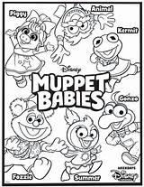 Muppet Babies Muppets Colouring Printable Pawsome Momdoesreviews Marretas Kermit Fozzie Piggy Playhouse Missmollysays Divyajanani Itsfreeatlast sketch template