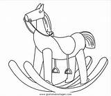 Schaukelpferd Cavallo Pferde Cavalli Dondolo Tiere Malvorlage Kategorien Gratismalvorlagen Condividi sketch template