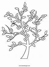 Spring Tree Coloring Da Primavera Pages Colorare Disegni Fiori Di Immagini Albero Disegno Bacheca Scegli Una Getdrawings Getcolorings sketch template