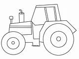 Tractor Drawing Outline Easy Drawings Paintingvalley sketch template