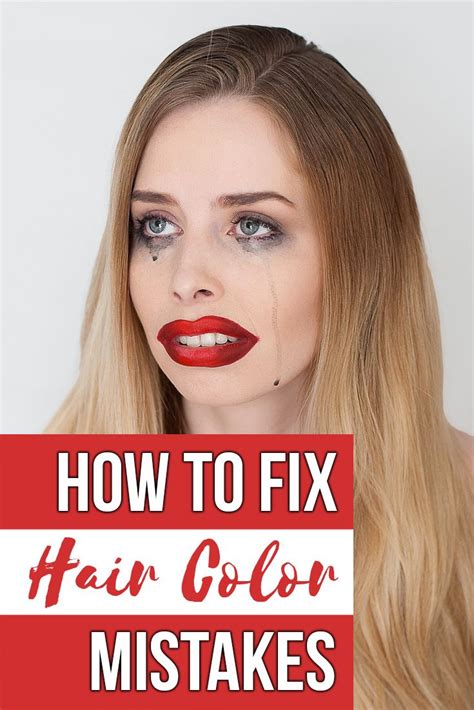 hair dyeing mistakes can be fixed check what to do when hair coloring