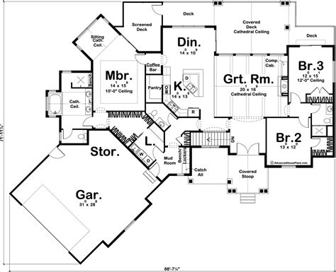 plan  single story home plan single story house floor plans  xxx