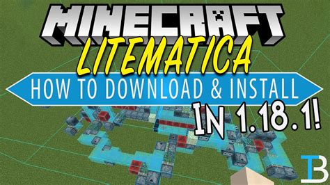 install litematica  minecraft  schematica  youtube