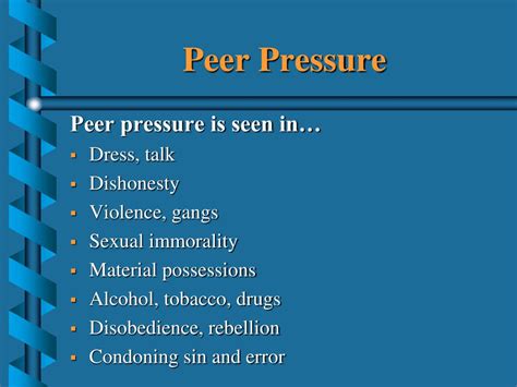 Ppt Peer Pressure Powerpoint Presentation Free Download Id 4298797