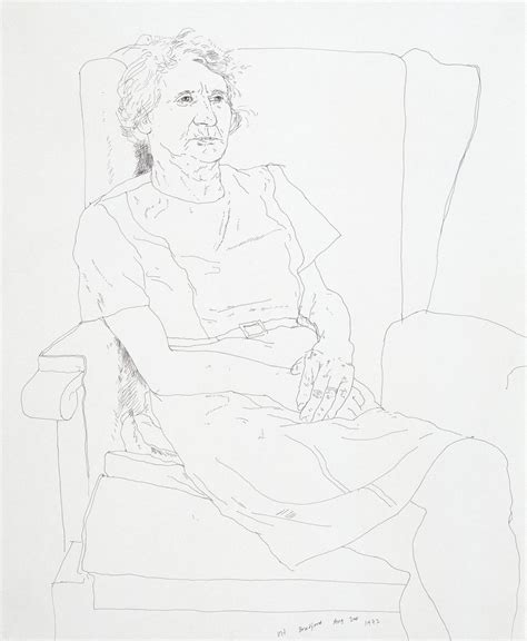 portrait of the artist s mother mrs laura hockney bradford 1972 by