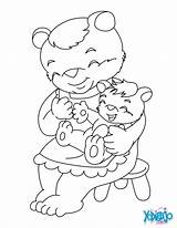 Bear Coloring Cub Ausmalen Maman Epingle Hellokids Loudlyeccentric Mère Bar Getdrawings Dessins sketch template