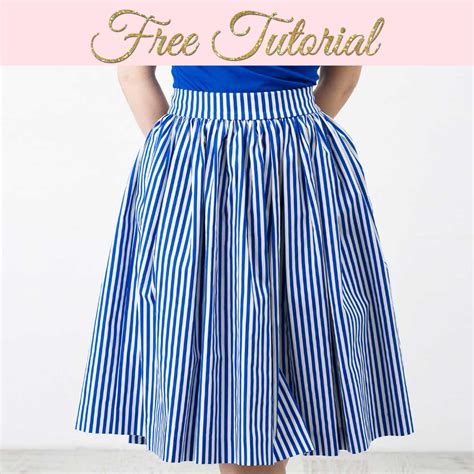 gathered skirt pattern super easy skirt tutorial treasurie