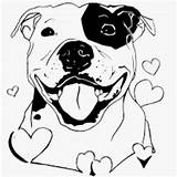 Pitbull Staffy Terrier Dog Staffordshire Printable Amstaff Puppy Outlook Malvorlagen Ausmalbilder Tiere Mom Stafford Oscuros Ubbe Frida Kahlo Pitbulls Mamá sketch template