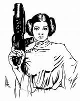 Leia Princess Wars Star Coloring Pages Outline Printable Leah Vinyl Getcolorings Color Google Desenho Characters Legos Fisher Carrie Deviantart Do sketch template