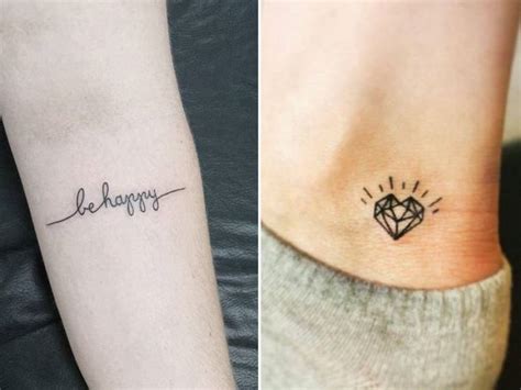 9 Tipos De Tatuajes Pequeños Para Un Cuerpo Femenino