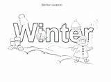 Coloring Winter Wonderland Pages Printable Getcolorings Color sketch template