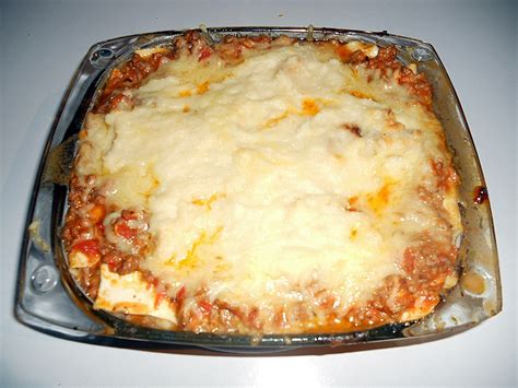 meine schnelle einfache lasagne rezept mit bild chefkochde