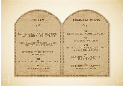 christian bookmarks ten  commandments bible scripture verse