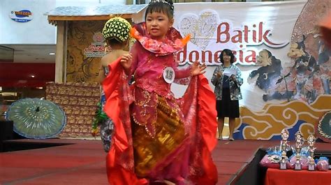 fashion show anak tema baju adat indonesia youtube