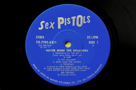 sex pistols never mind the bollocks here s the sex pistols vinyl