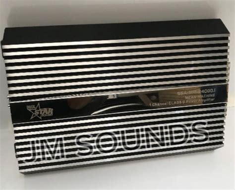 starsound  machine ssa mm   monoblock amplifier
