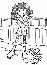 Thick Coloring Pages Lined Groovy Girl Getdrawings Getcolorings sketch template