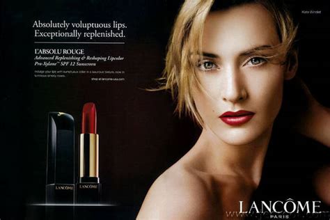 Kate Winslet Lancome Ad Campaigns