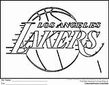 Lakers Coloringhome Blazers Lebron Celtics Boston Bengals Cincinnati Beater Buzzer Metello sketch template