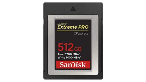 Sandisk Extreme Pro Cfexpress Card Type B 512gb Rule Boston Camera