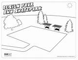 Skatepark Calculate sketch template