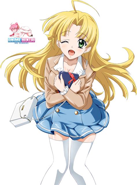 high school dxd asia argento render 51 anime png image without background